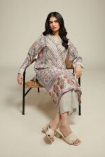 Embroidered Textured Lawn Fabrics 2-Piece #124 EH1 [A112] - V4