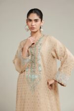 Embroidered Jacquard Fabrics 2-Piece - V4