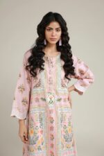 Embroidered Jacquard Fabrics 2-Piece - V4