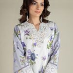 Embroidered Satin Fabrics 2-Piece #110EB1 G [A113] - V1