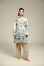 Printed Satin Fabrics 2-Piece - V1