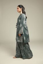 Printed Satin Fabrics 2-Piece #111EF2 G [A113] - V6