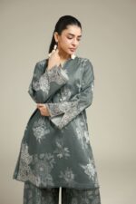 Printed Satin Fabrics 2-Piece - V2