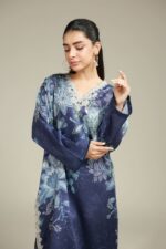 Printed Satin Fabrics 2-Piece #111EG1 G [A113] - V3