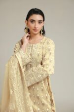 Embroidered Cambric Fabrics 3-Piece - V2