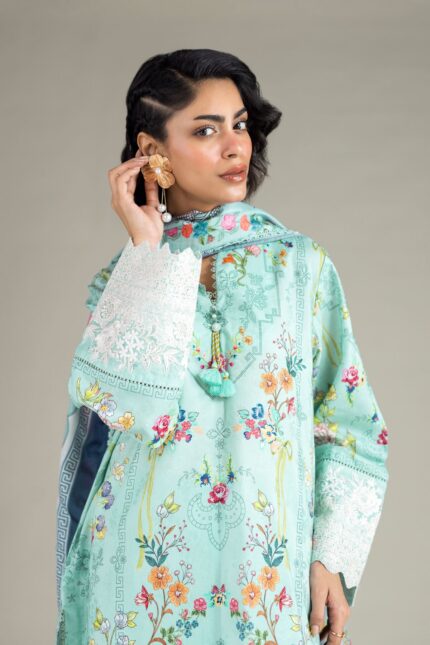 Embroidered Jacquard Fabrics 3-Piece #104FC1 G [A33] - V2