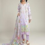 Embroidered Jacquard Fabrics 3-Piece - V1