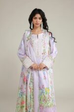 Embroidered Jacquard Fabrics 3-Piece - V3