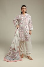 Embroidered Jacquard Fabrics 3-Piece - V1