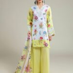 Printed Satin Fabrics 3-Piece - V1