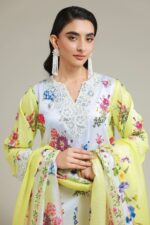 Printed Satin Fabrics 3-Piece - V2