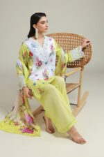 Printed Satin Fabrics 3-Piece - V3