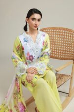 Printed Satin Fabrics 3-Piece - V6