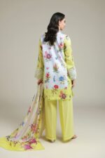 Printed Satin Fabrics 3-Piece - V7
