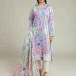 Printed Satin Fabrics 3-Piece #110FC1 G [A33] - V1
