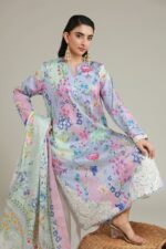 Printed Satin Fabrics 3-Piece #110FC1 G [A33] - V3