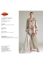 Embroidered Cambric Fabrics 3-Piece #202FB1 E [A33] - V7