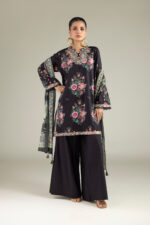 Embroidered Cambric Fabrics 3-Piece - V3