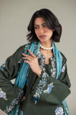 Embroidered Cambric Fabrics 3-Piece #202FE2 E [A33] - V2