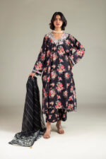 Embroidered Cambric Fabrics 3-Piece #202FG1 E [A33] - V1
