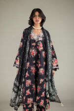 Embroidered Cambric Fabrics 3-Piece #202FG1 E [A33] - V3