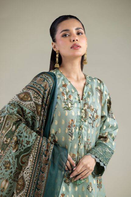 Printed Jacquard Fabrics 3-Piece - V2
