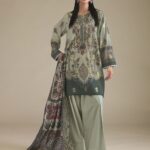 Printed Jacquard Fabrics 3-Piece - V1