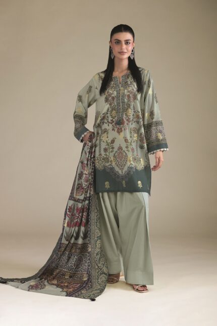 Printed Jacquard Fabrics 3-Piece - V1