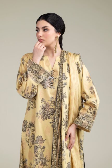 Printed Jacquard Fabrics 3-Piece - V2