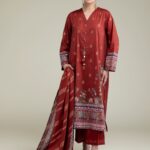 Printed Jacquard Fabrics 3-Piece - V1