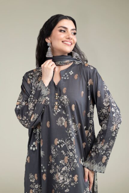 Printed Jacquard Fabrics 3-Piece - V2
