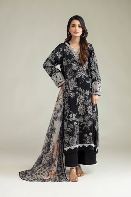 Lawn 3-Piece Tailored - View 2