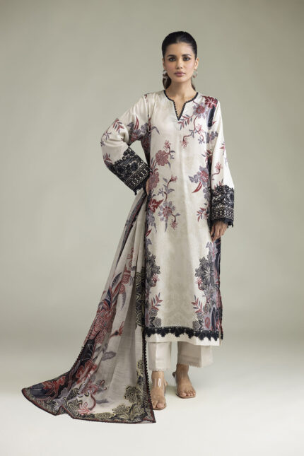 Lawn 3-Piece Tailored - View 1