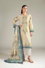 Embroidered Jacquard Fabrics 3-Piece #210FA1 E [A33] - V1