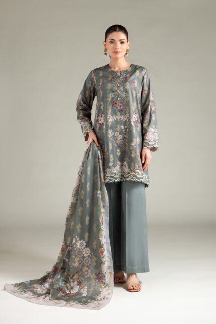 Embroidered Jacquard Fabrics 3-Piece #210FH2 E [A33] - V1