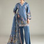 Embroidered Jacquard Fabrics 3-Piece #210FI1 E [A33] - V1