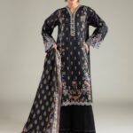 Embroidered Jacquard Fabrics 3-Piece #210FJ1 E [A33] - V1