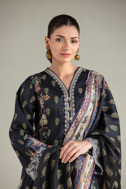 Embroidered Jacquard Fabrics 3-Piece #210FJ1 E [A33] - V2