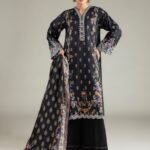 Embroidered Jacquard Fabrics 3-Piece - V1