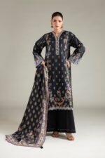 Embroidered Jacquard Fabrics 3-Piece - V1
