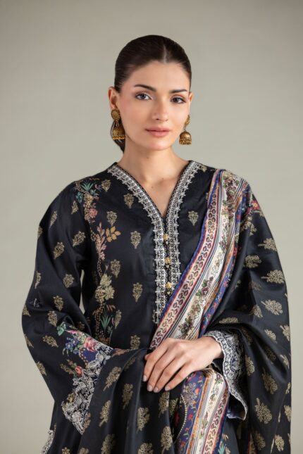 Embroidered Jacquard Fabrics 3-Piece - V2