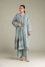 Embroidered Jacquard Fabrics 3-Piece - V5