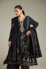 Embroidered Jacquard Fabrics 3-Piece - V3