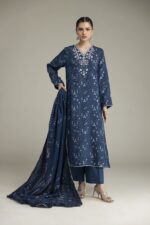 Embroidered Jacquard Fabrics 3-Piece - V1