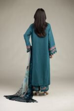 Embroidered Cambric Fabrics 3-Piece - V7