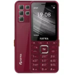 Faywa Play Tv - Dark Red - Front View