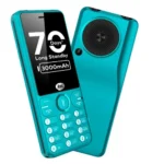 Itel Muzik 400 pro - Turquoise Cyan - Front View