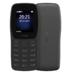 Nokia 105 Classic - Charcoal - Front View