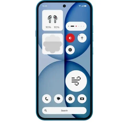 Nothing Phone 4a - Blue - Back View