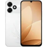 Oppo A6C - Feather White - Front View